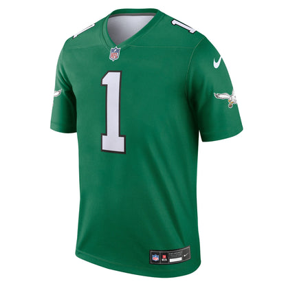 Jalen Hurts Philadelphia Eagles Nike Alternate Legend   Jersey - Kelly Green