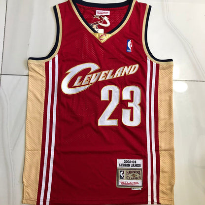 Cleveland Cavaliers LeBron James 23 Red MN