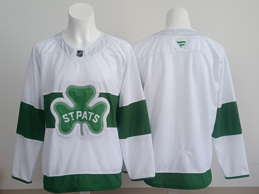 Men's Toronto Maple Leafs White Alternate Breakaway Blank Jersey