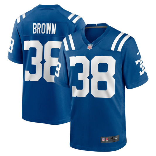 Pharaoh Brown Indianapolis Colts Nike Game   Jersey - Royal