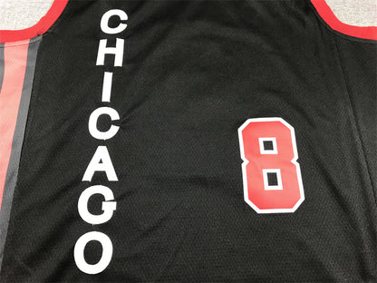 Chicago Bulls Zach LaVine #8 2024 City Edition Swingman Jersey – Embroidered