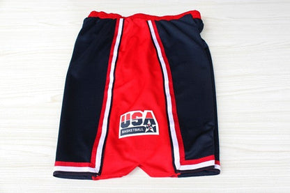 dream team blue white shorts
