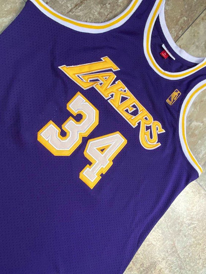 O'Neal  Los Angeles Lakers Purple 34 MN