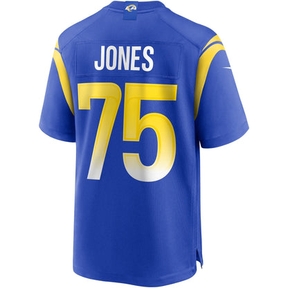 Deacon Jones Los Angeles Rams Nike Game Retired   Jersey - Royal