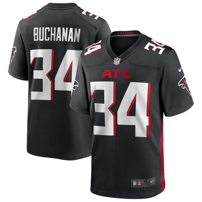 Ray Buchanan Atlanta Falcons Nike Game Retired   Jersey - Black