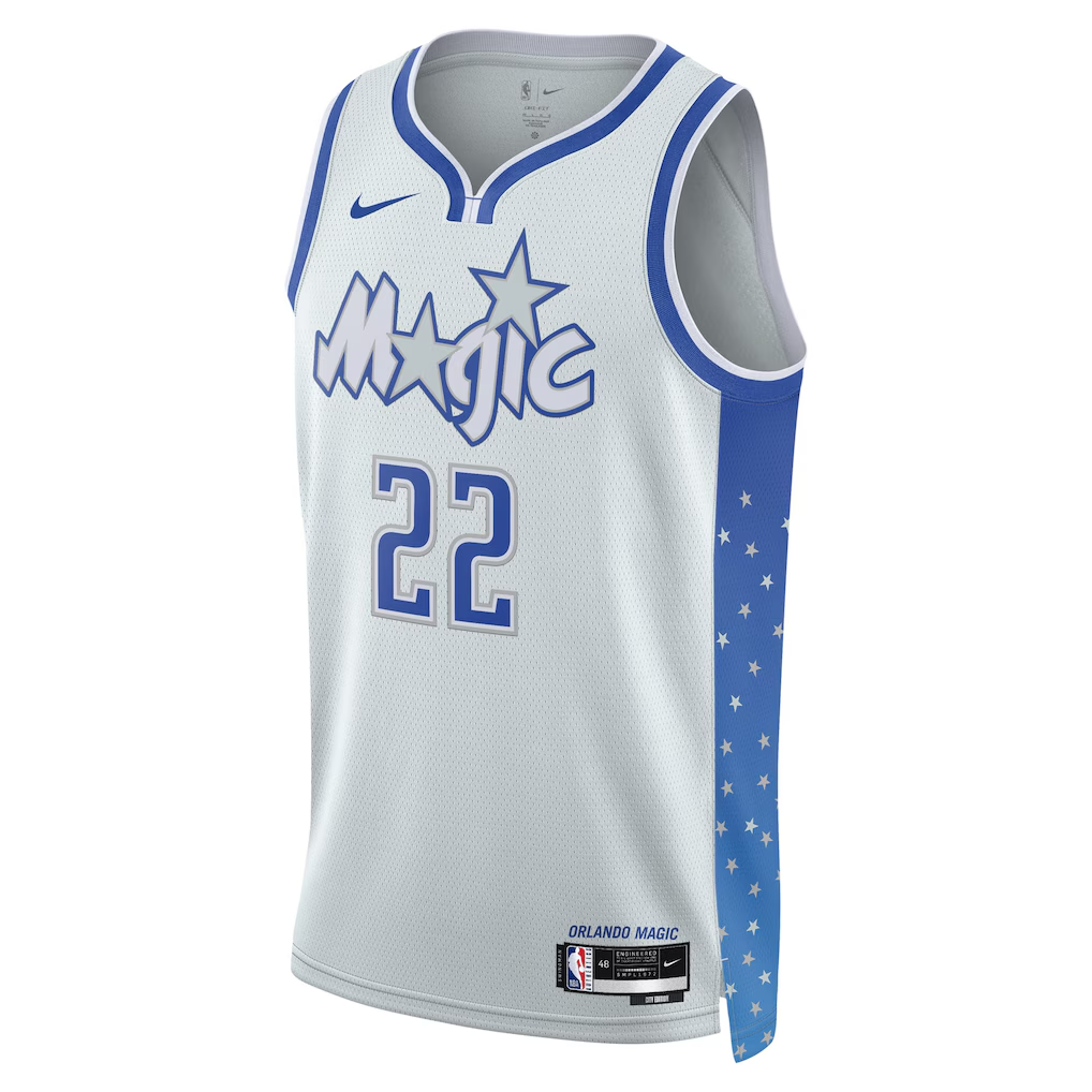 Orlando Magic Franz Wagner Nike Silver 2025/26 Swingman Jersey - City Edition