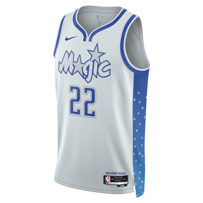 Orlando Magic Franz Wagner Nike Silver 2025/26 Swingman Jersey - City Edition