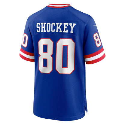Jeremy Shockey New York Giants Nike Classic Retired   Game Jersey - Royal