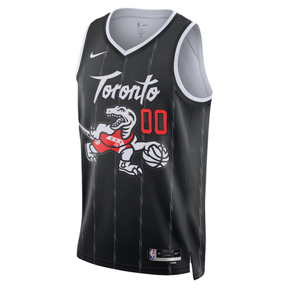 Toronto Raptors Black 2025/26 City Edition Swingman Custom Jersey