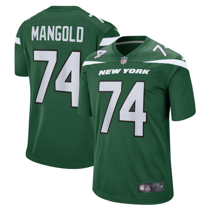 Nick Mangold New York Jets Nike Retired   Jersey - Gotham Green
