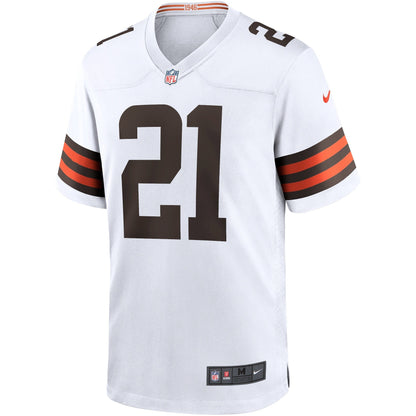 Denzel Ward Cleveland Browns Nike Game Jersey - White