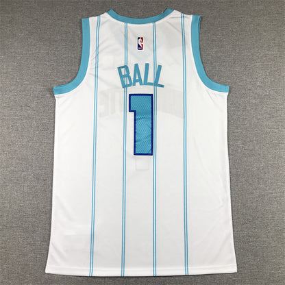 Charlotte Hornets LaMelo Ball #1 City Edition Swingman Jersey - Embroidered