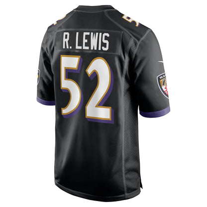 Ray Lewis Baltimore Ravens Nike Retired   Jersey - Black
