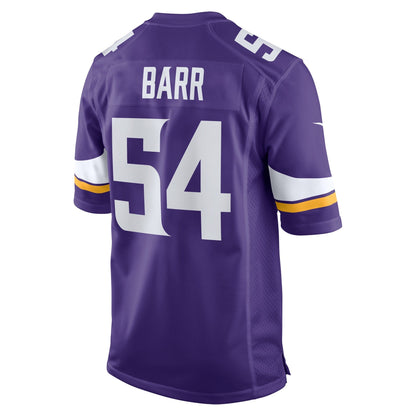Anthony Barr Minnesota Vikings Nike Team Game Jersey -  Purple