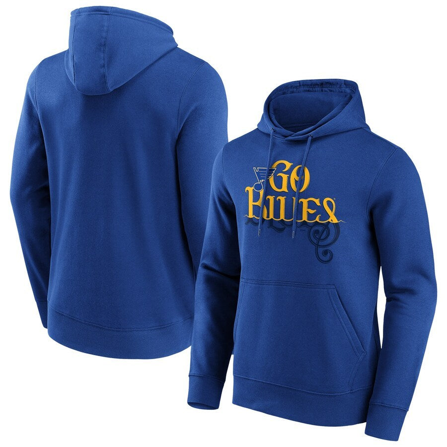 Men's St. Louis Blues Branded Hometown Graphic Hoodie - Royal