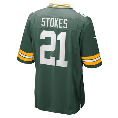 Eric Stokes Green Bay Packers Nike   Game Jersey - Green