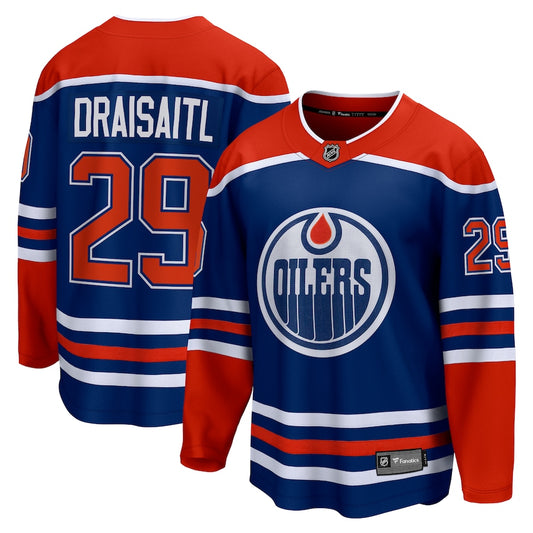 Leon Draisaitl Edmonton Oilers   Home Breakaway Jersey - Royal