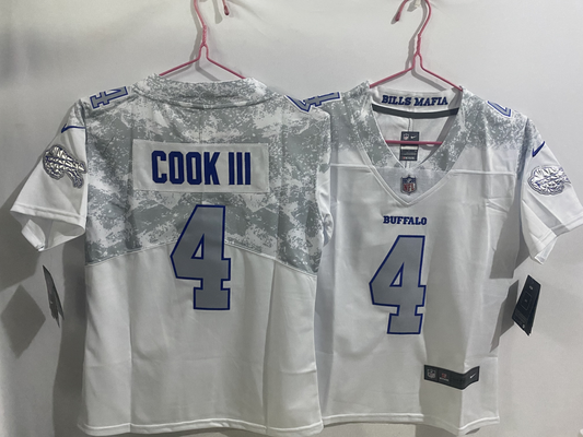 Nike Women's James Cook III Buffalo Bills Rivalries Collection Game Jersey