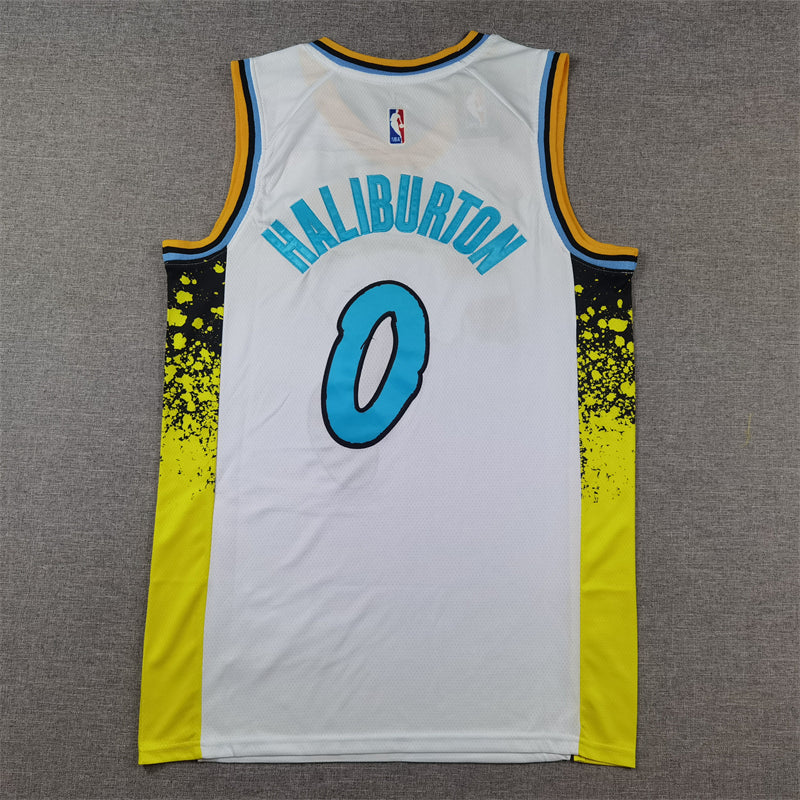 Unisex Indiana Pacers 2024/25 Embroidered Swingman Jersey City Edition