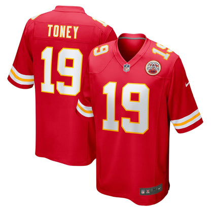 Kadarius Toney Kansas City Chiefs Nike Game   Jersey - Red