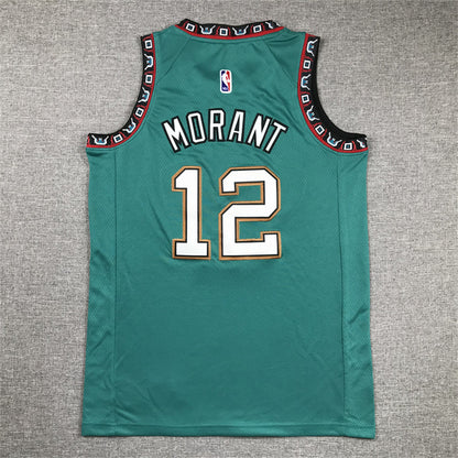 Youth Ja Morant Memphis Grizzlies #12 Embroidered  Jersey