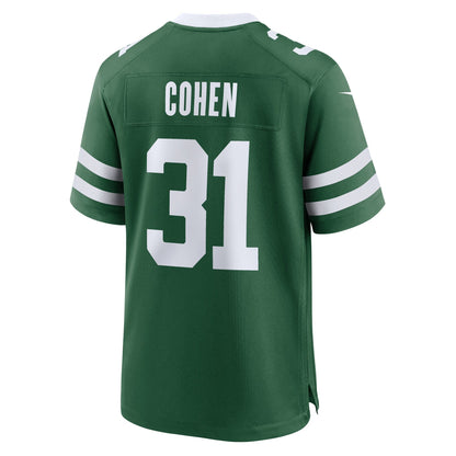 Tarik Cohen New York Jets Nike Team Game Jersey - Legacy Green