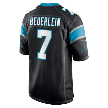 Steve Beuerlein Carolina Panthers Nike Retired   Jersey - Black