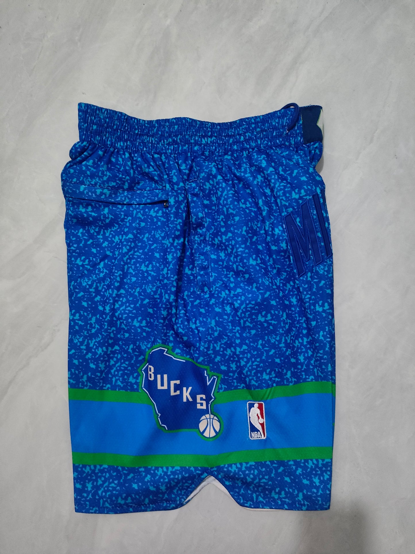Milwaukee Bucks 2024 City Edition Pocket Shorts