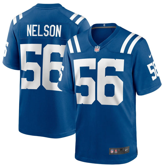 Quenton Nelson Indianapolis Colts Nike Game   Jersey - Royal