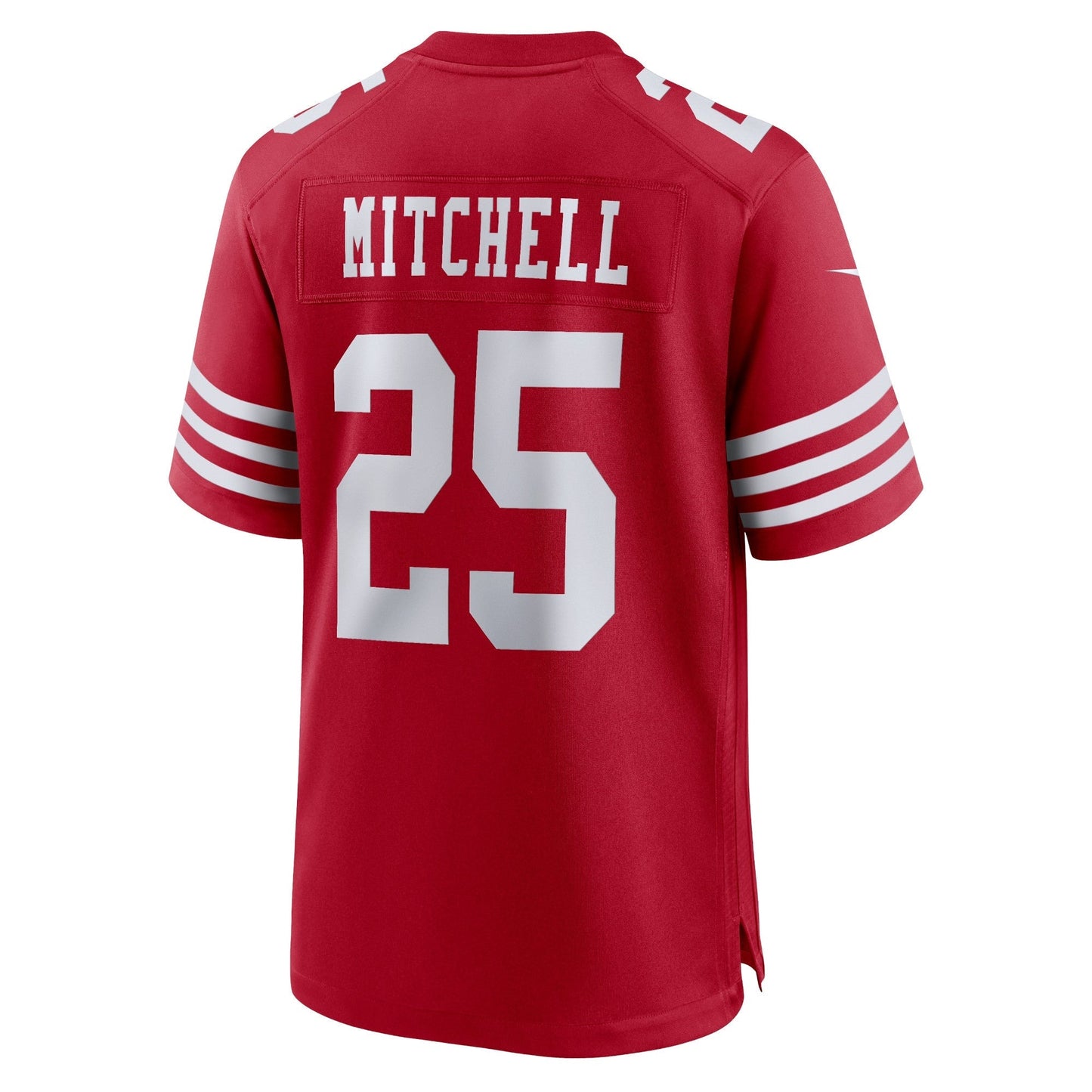 Elijah Mitchell San Francisco 49ers Nike Team   Game Jersey - Scarlet