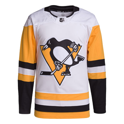 Men's Pittsburgh Penguins adidas White Away Primegreen Authentic Jersey