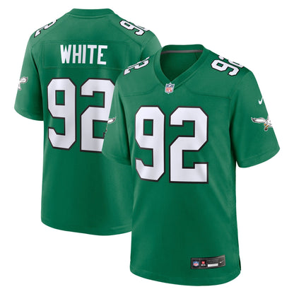 Reggie White Philadelphia Eagles Nike Alternate Game Jersey - Kelly Green