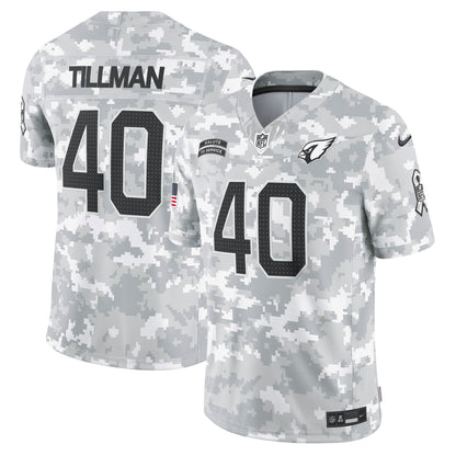 Pat Tillman Arizona Cardinals Nike 2024 Salute to Service Retired   Limited Jersey - Arctic Camo