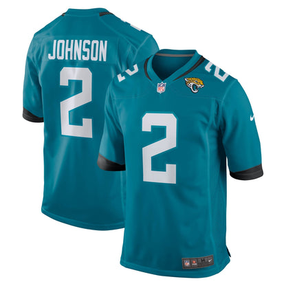 D'Ernest Johnson Jacksonville Jaguars Nike Team Game Jersey -  Teal