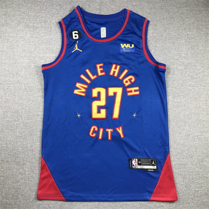 Denver Nuggets Jamal Murray #27 2023 City Edition - Embroidered Jersey