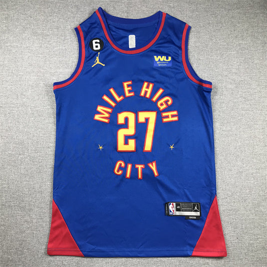 Denver Nuggets Jamal Murray #27 2023 City Edition - Embroidered Jersey