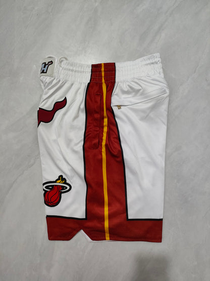 JUST DON Miami Heat Pocket Shorts