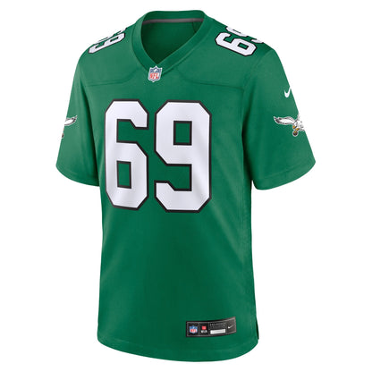 Landon Dickerson Philadelphia Eagles Nike Alternate Game Jersey - Kelly Green