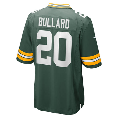 Javon Bullard Green Bay Packers Nike  Game Jersey -  Green