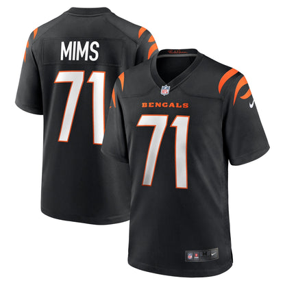 Amarius Mims Cincinnati Bengals Nike    Game Jersey - Black