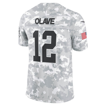 Chris Olave New Orleans Saints Nike 2024 Salute to Service Limited Jersey - Arctic Camo