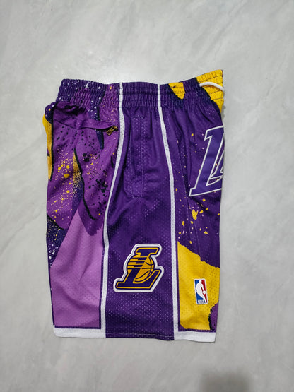 Los Angeles Lakers Purple Swingman Pocket Shorts