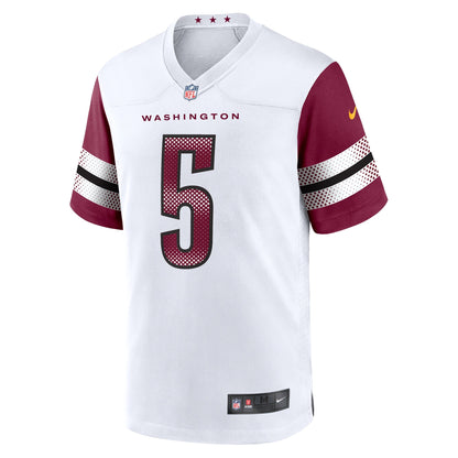 Jayden Daniels Washington Commanders Nike    Game Jersey - White