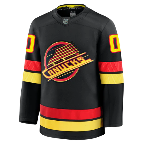 Customizable Vancouver Canucks 2024 Fanatics Premium Official NHL THIRD ALTERNATE Jersey