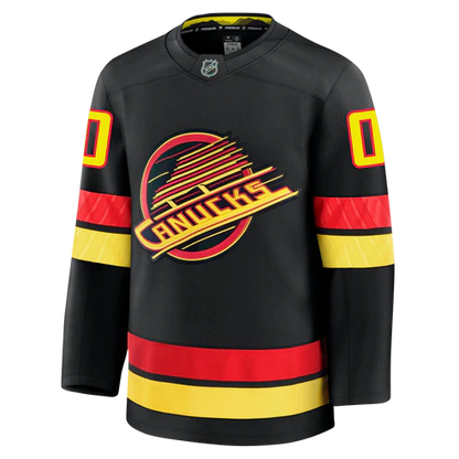 Customizable Vancouver Canucks 2024 Fanatics Premium Official NHL THIRD ALTERNATE Jersey