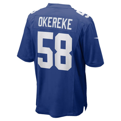 Bobby Okereke New York Giants Nike Game   Jersey - Royal
