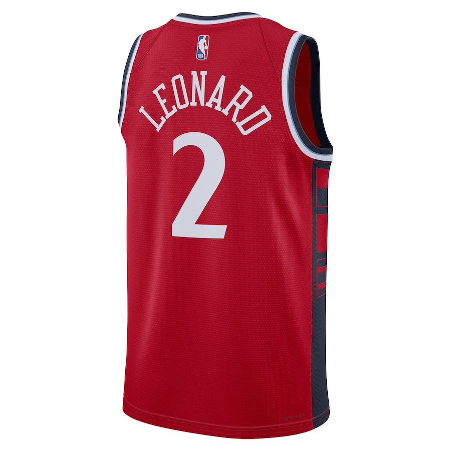 Kawhi Leonard LA Clippers Jordan Brand Unisex 2024/25 Swingman Jersey – Statement Edition – Red