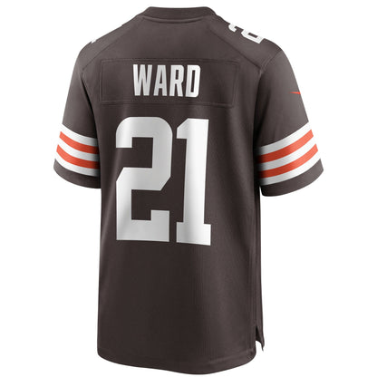 Denzel Ward Cleveland Browns Nike   Game Jersey - Brown