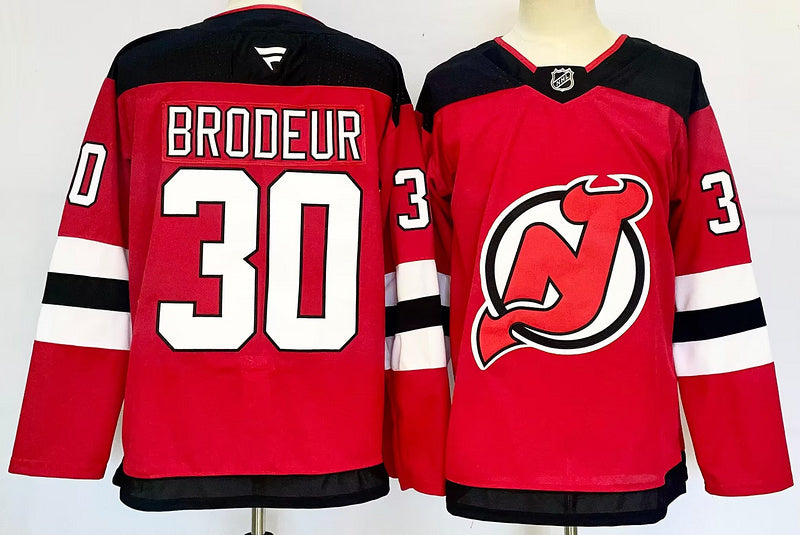 Men's New Jersey Devils Martin Brodeur #30  Red Player Jersey