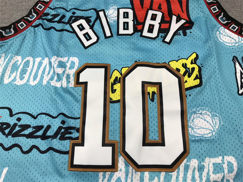 Grizzlies No. 10 BIBBY Graffiti